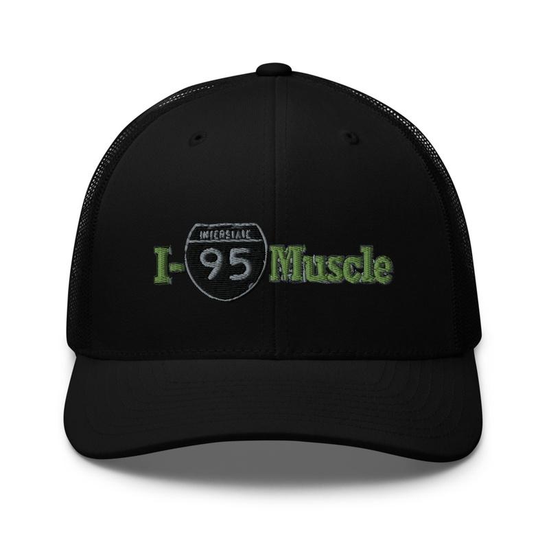 Green Logo Trucker